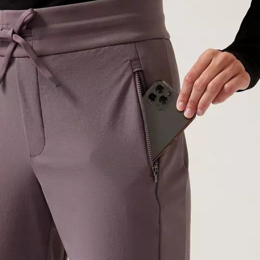 Athleta Highlands Hybrid Mid-Rise Joggers - Picture 6 of 6